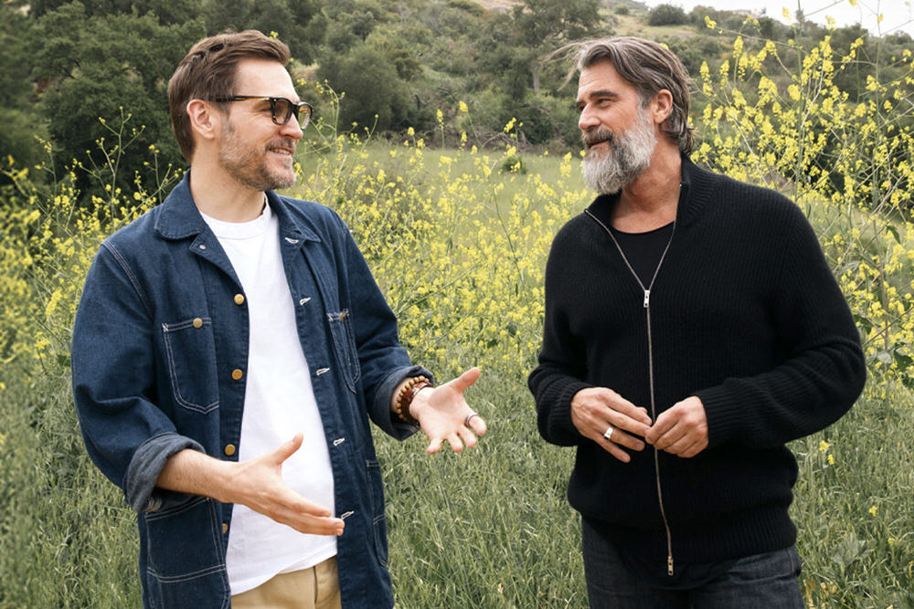 Craig and Rich in the field