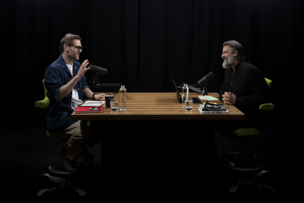 Craig and Rich in the Studio