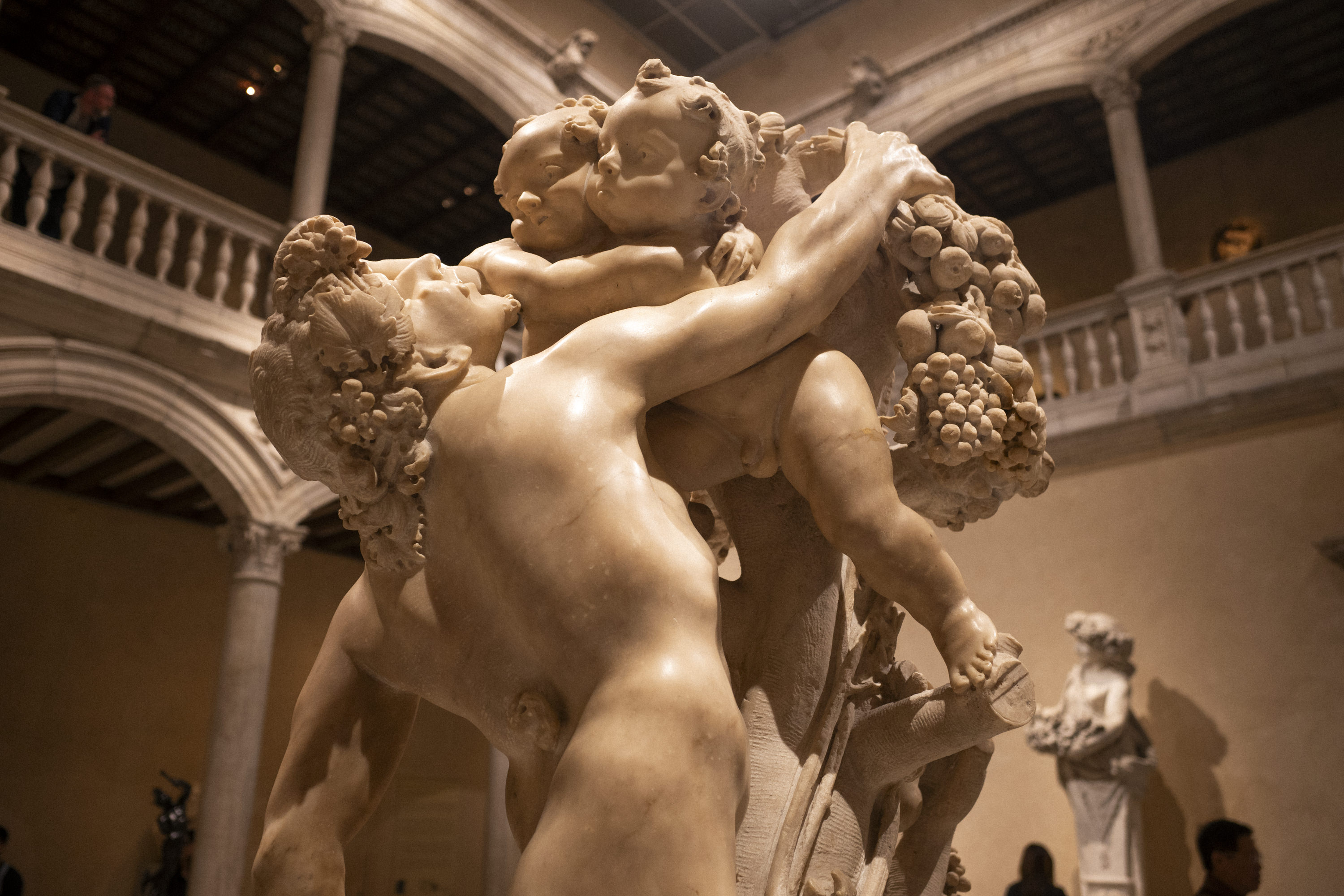 Bernini's Bacchanal up close