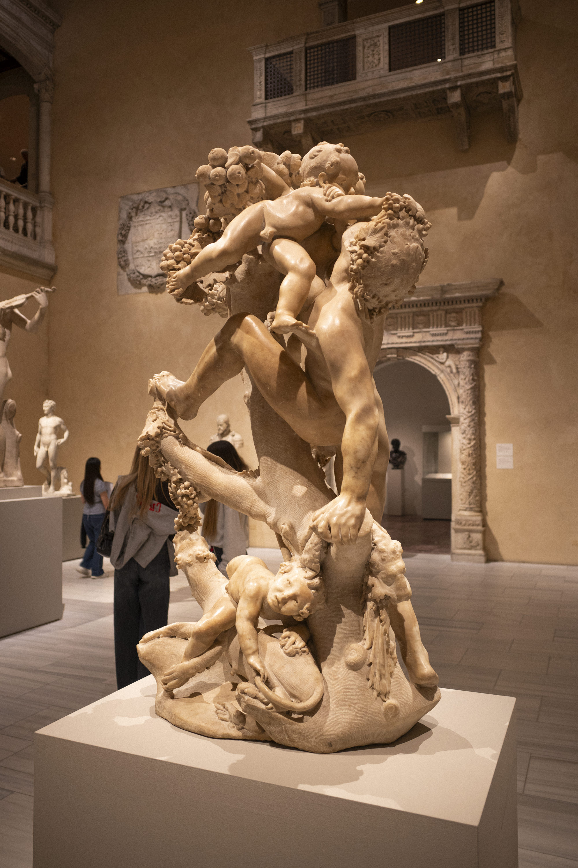 Bernini's Bacchanal up close