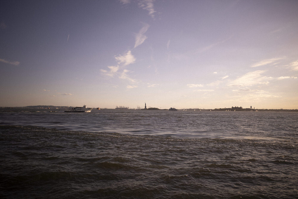 Statue of Liberty seen from The Battery