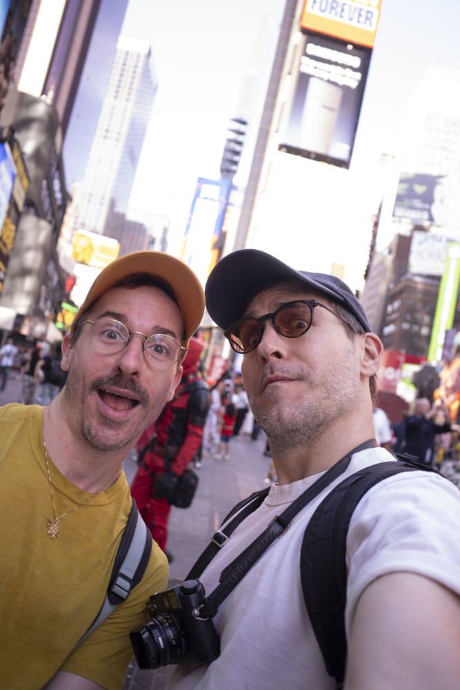 Requisite Times Square Selfie