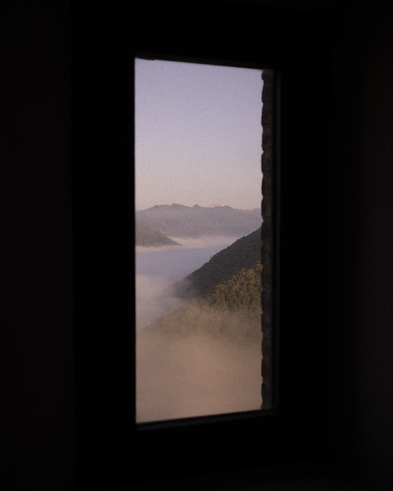 The valley from a castle window