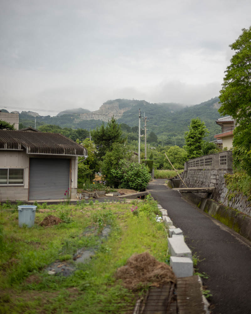 The approach to Noguchi's studio