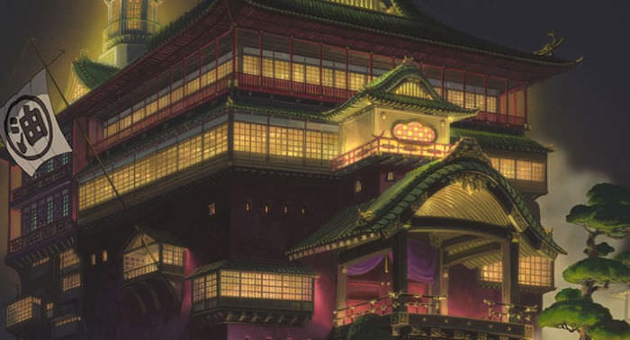 Spirited Away's bathhouse