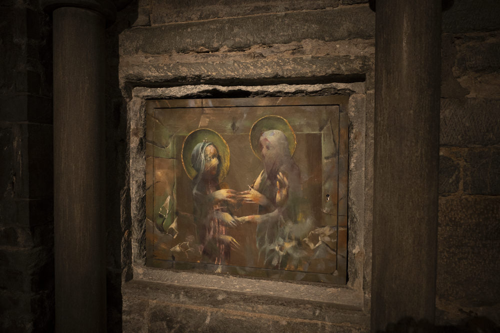 a painting in the trondheim cathedral